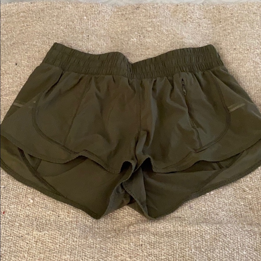 Lululemon Olive shorts